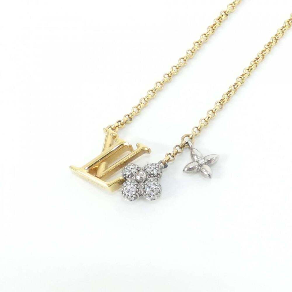 LOUIS VUITTON Gold Necklace - Picture 3 of 6